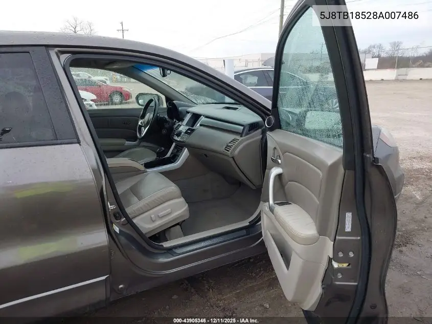 5J8TB18528A007486 2008 Acura Rdx