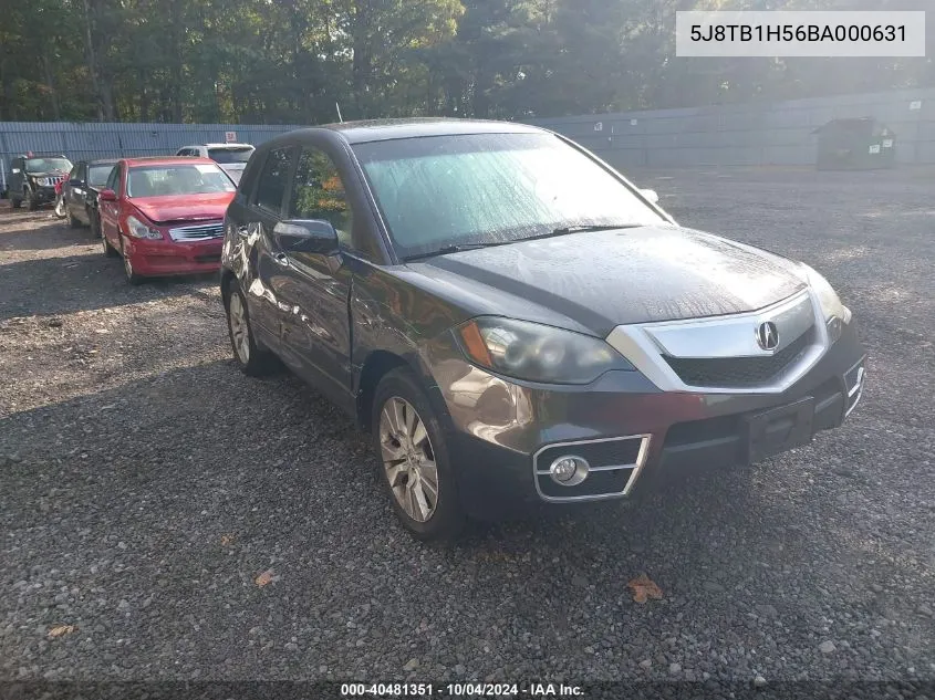 5J8TB1H56BA000631 2011 Acura Rdx