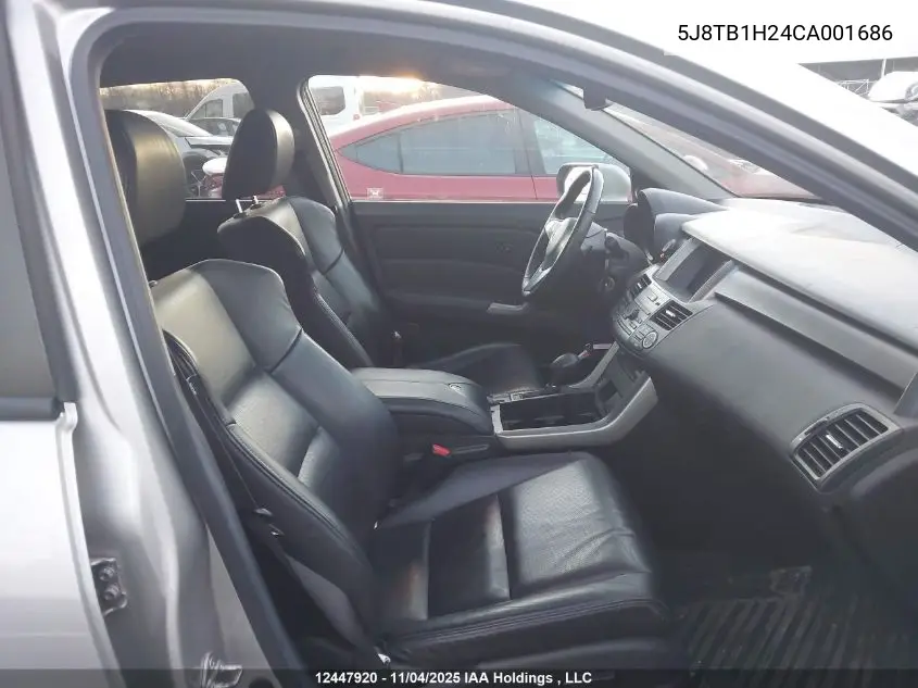 5J8TB1H24CA001686 2012 Acura Rdx