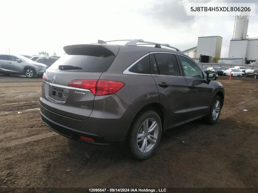 5J8TB4H5XDL806206 2013 Acura Rdx Technology