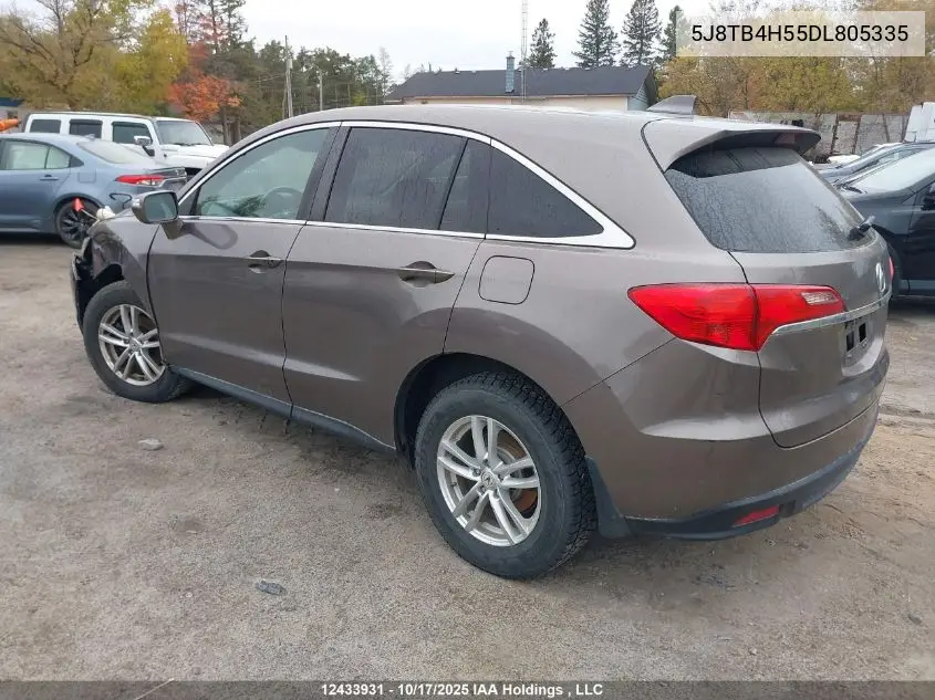 5J8TB4H55DL805335 2013 Acura Rdx Technology