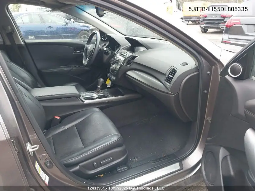 5J8TB4H55DL805335 2013 Acura Rdx Technology