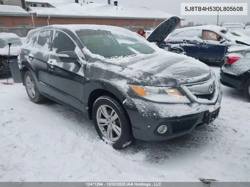 5J8TB4H53DL805608 2013 Acura Rdx Technology