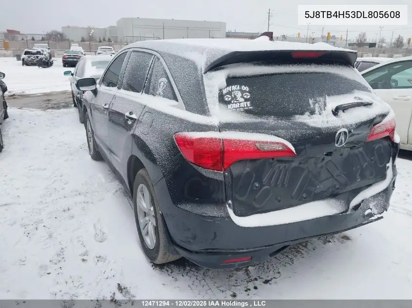 5J8TB4H53DL805608 2013 Acura Rdx Technology