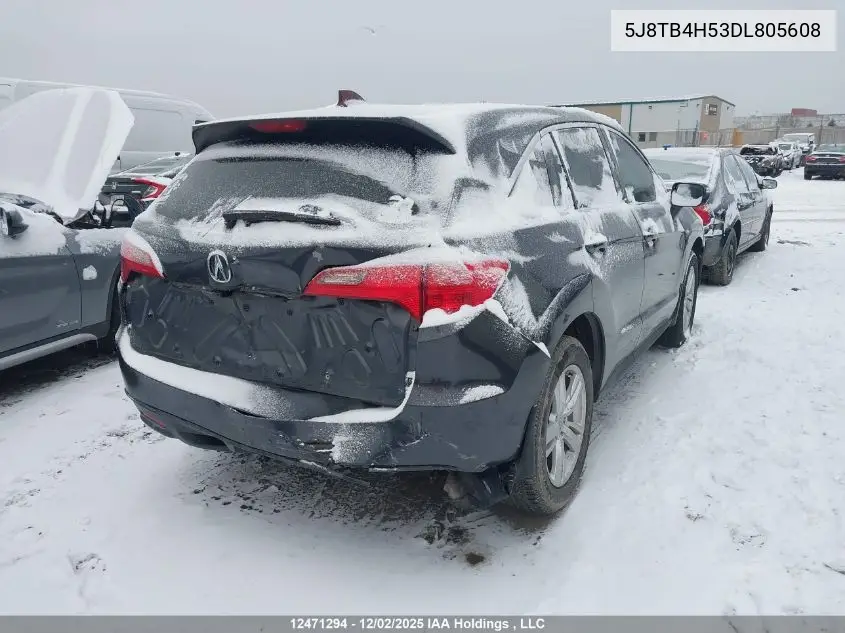 5J8TB4H53DL805608 2013 Acura Rdx Technology