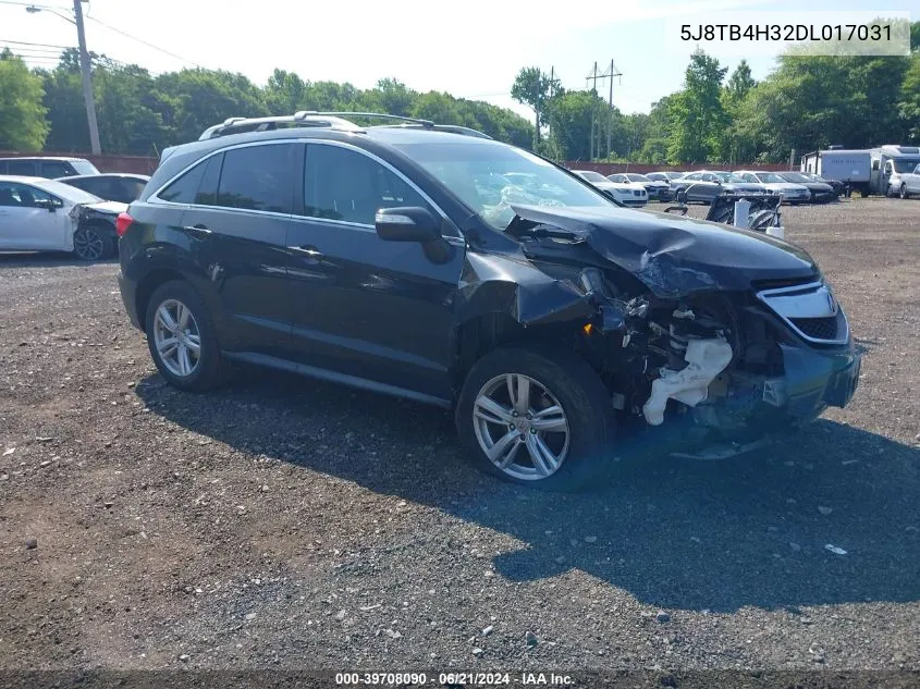 5J8TB4H32DL017031 2013 Acura Rdx