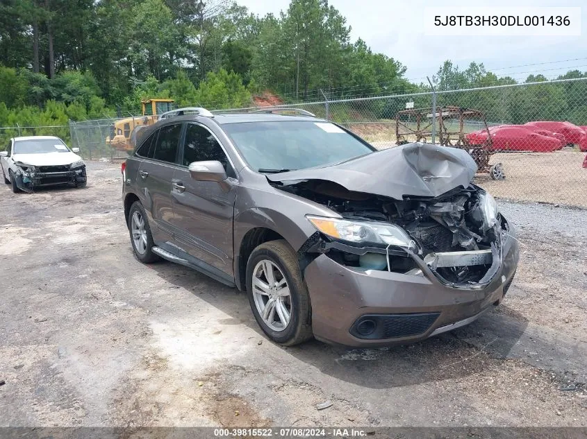 5J8TB3H30DL001436 2013 Acura Rdx