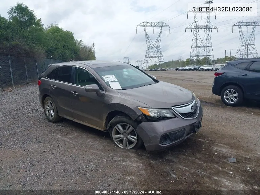 5J8TB4H32DL023086 2013 Acura Rdx