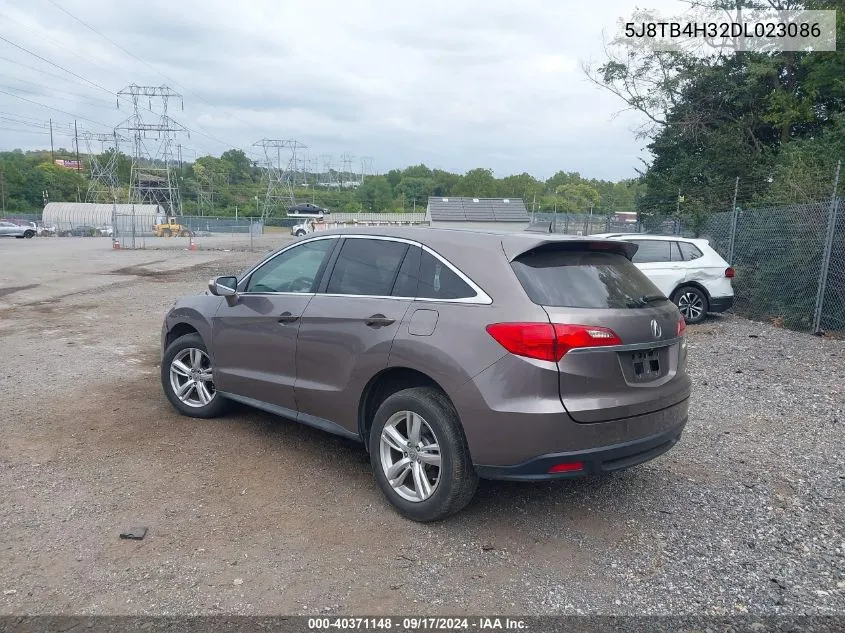 5J8TB4H32DL023086 2013 Acura Rdx