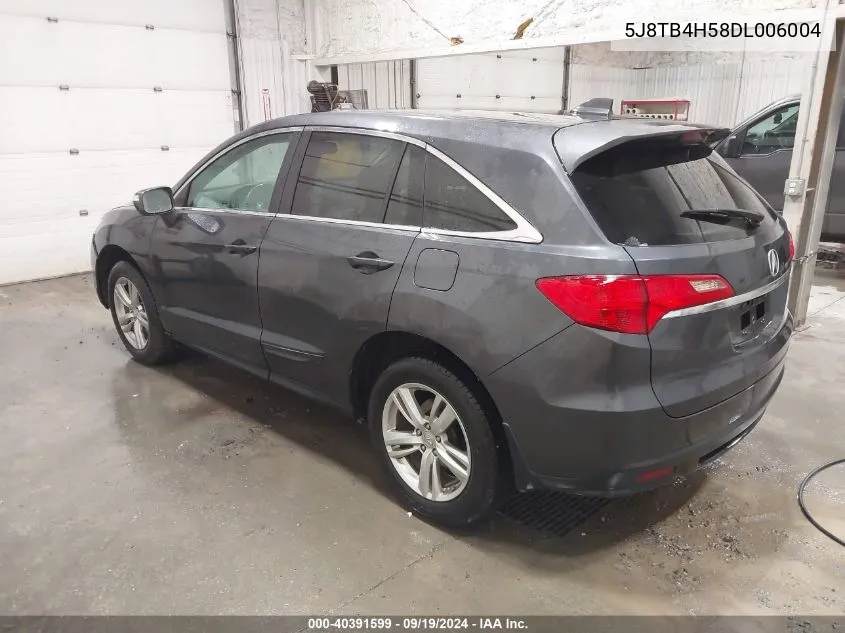 5J8TB4H58DL006004 2013 Acura Rdx