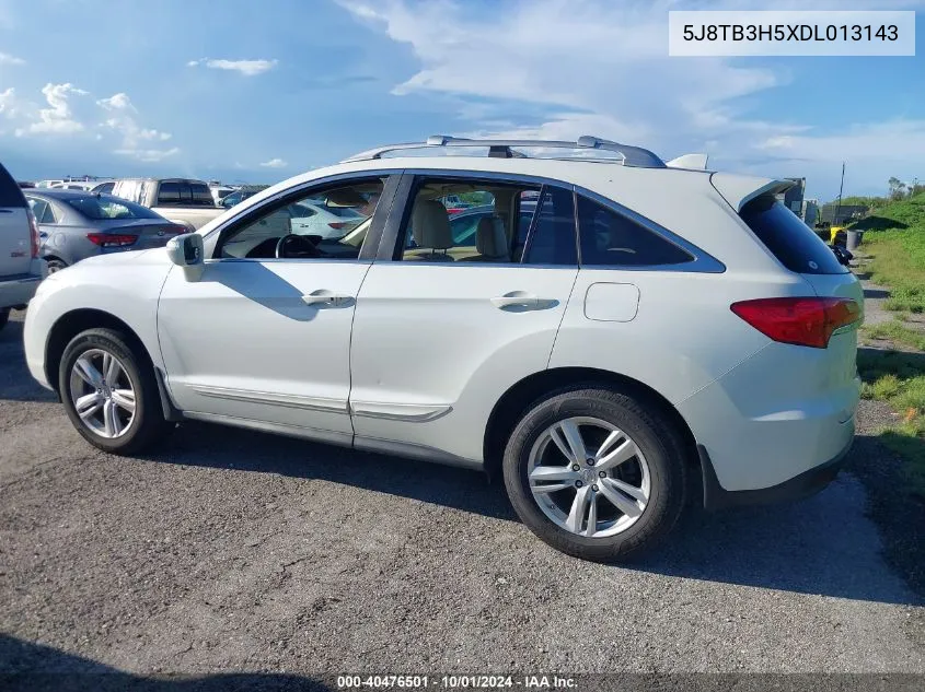 5J8TB3H5XDL013143 2013 Acura Rdx Technology