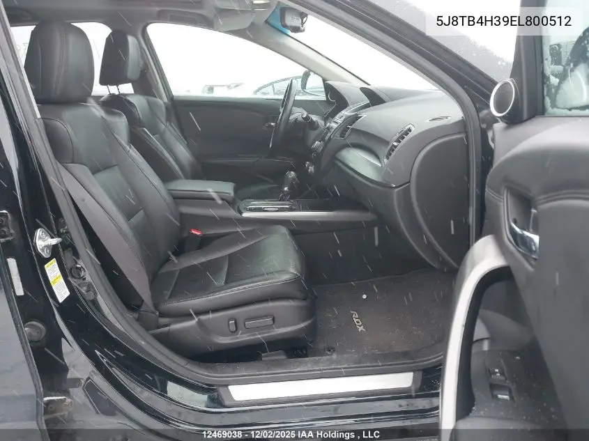 5J8TB4H39EL800512 2014 Acura Rdx