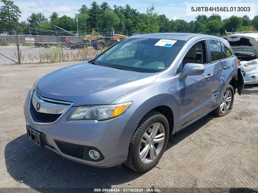 5J8TB4H56EL013003 2014 Acura Rdx