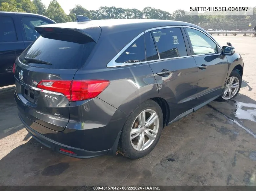 5J8TB4H55EL006897 2014 Acura Rdx