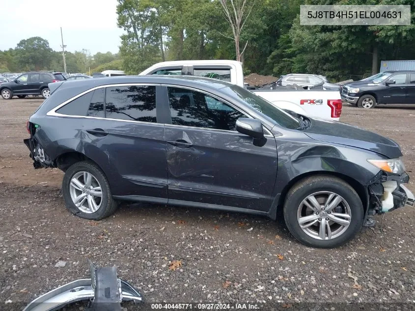 5J8TB4H51EL004631 2014 Acura Rdx Technology