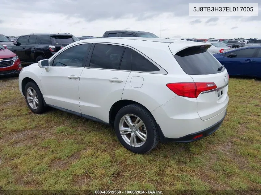 5J8TB3H37EL017005 2014 Acura Rdx