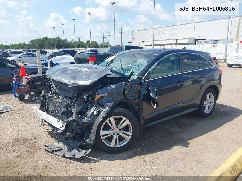 5J8TB3H54FL006305 2015 Acura Rdx