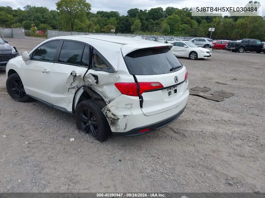 5J8TB4H5XFL030484 2015 Acura Rdx Technology