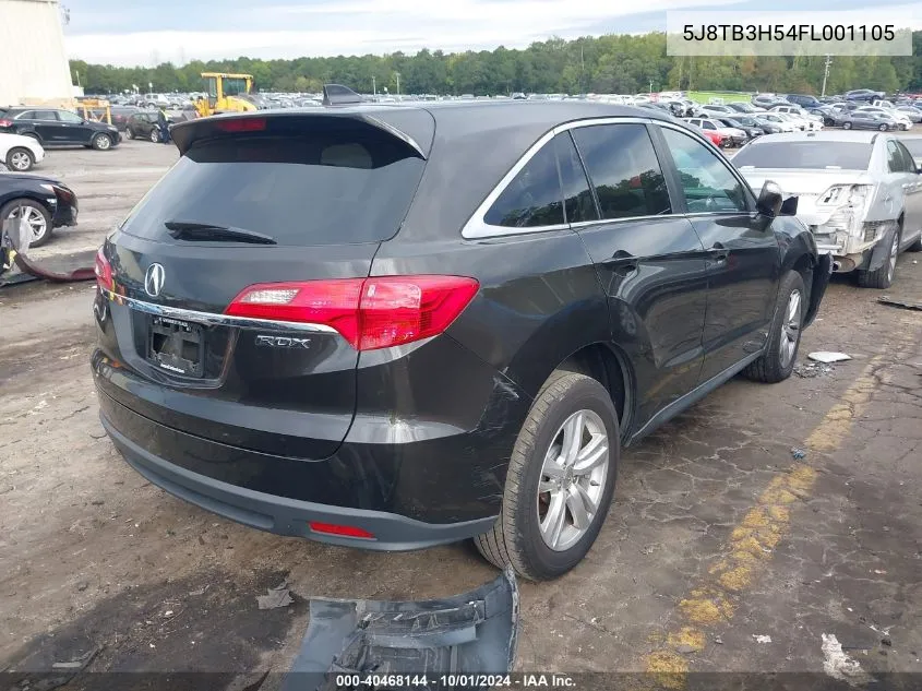 5J8TB3H54FL001105 2015 Acura Rdx