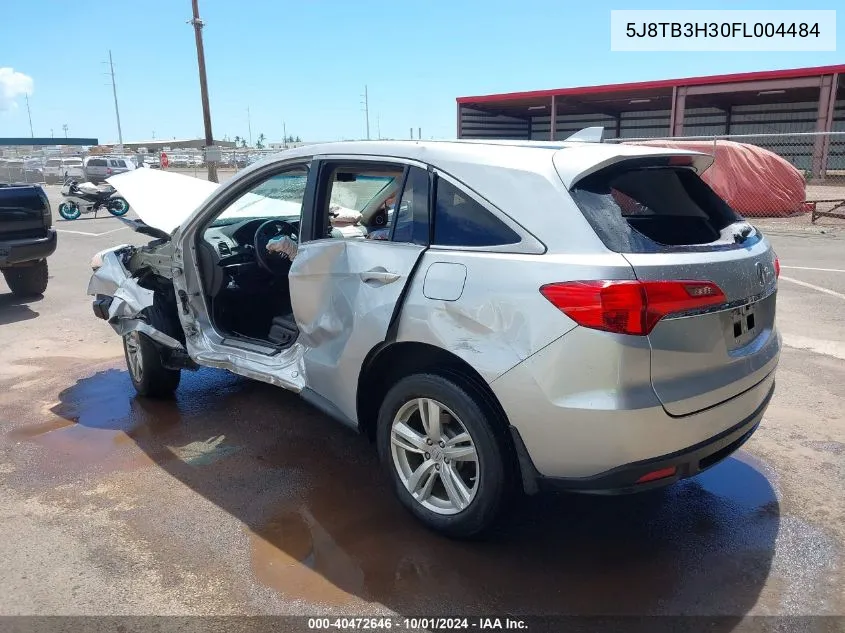 5J8TB3H30FL004484 2015 Acura Rdx