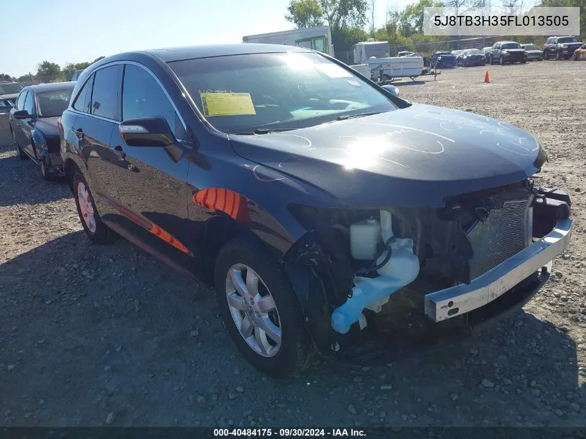 5J8TB3H35FL013505 2015 Acura Rdx