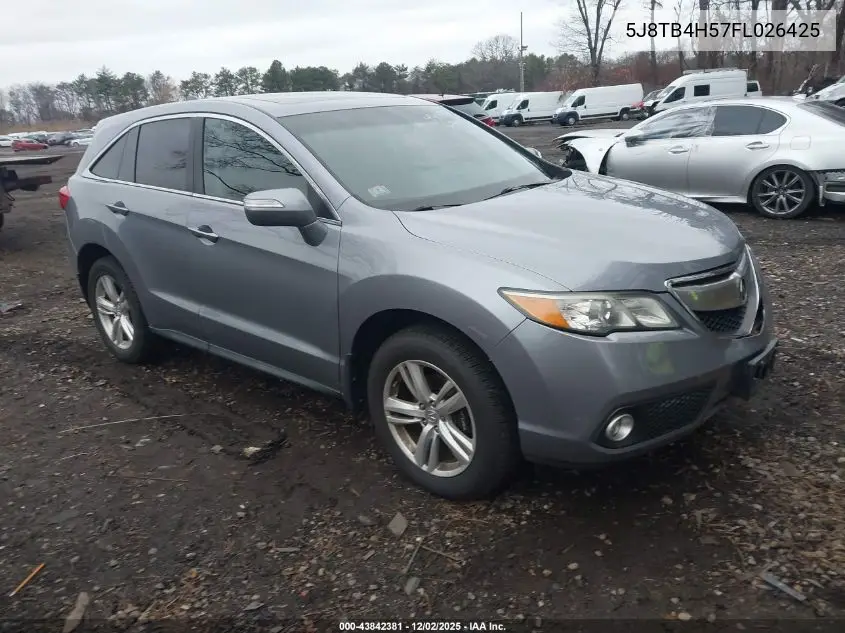 5J8TB4H57FL026425 2015 Acura Rdx