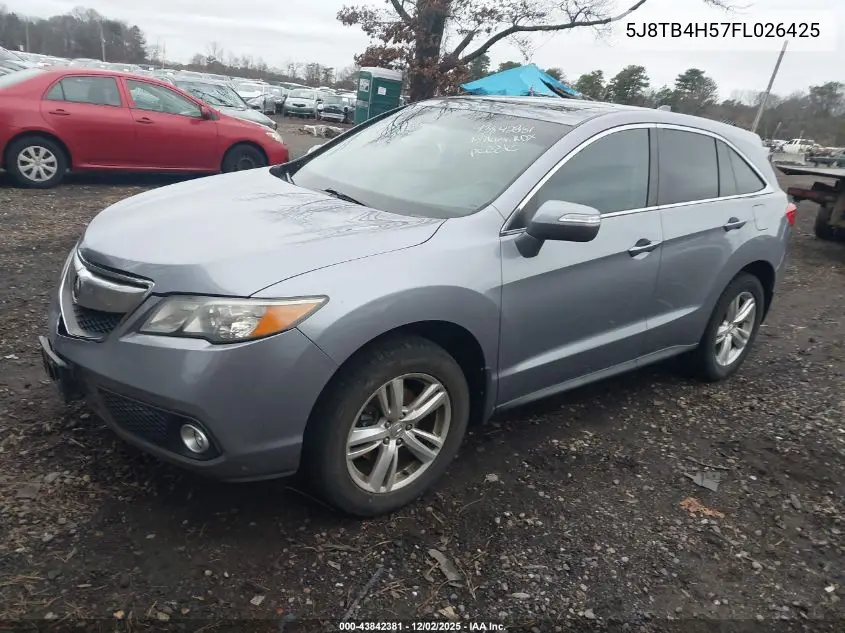 5J8TB4H57FL026425 2015 Acura Rdx