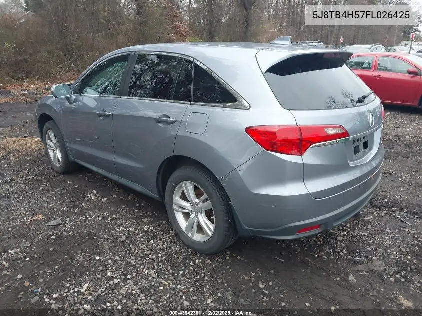 5J8TB4H57FL026425 2015 Acura Rdx