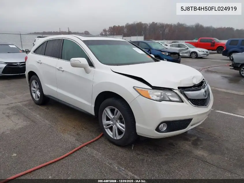 5J8TB4H50FL024919 2015 Acura Rdx