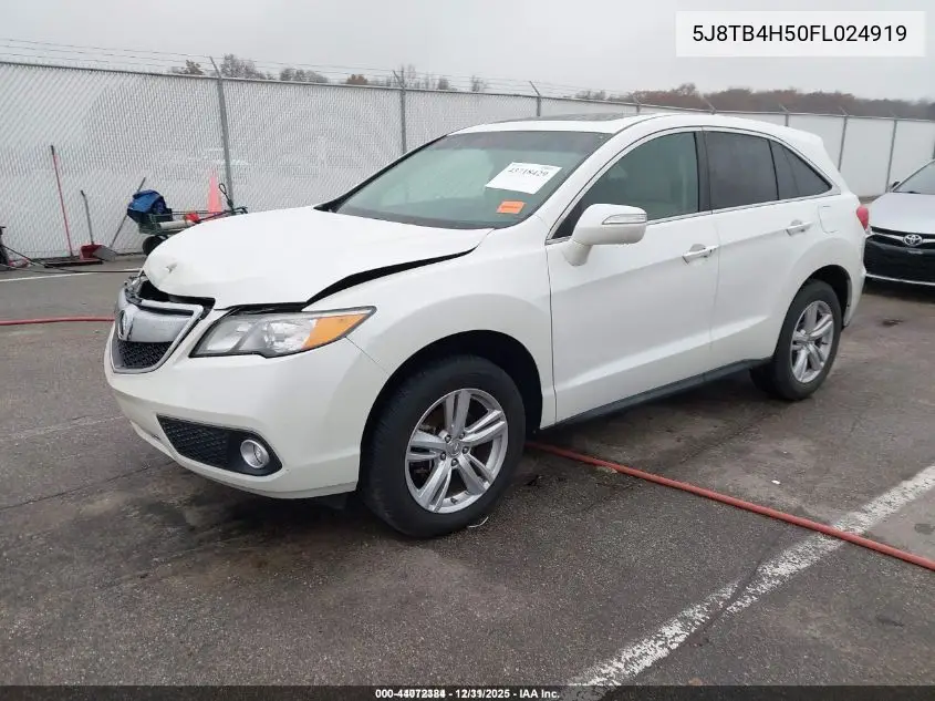 5J8TB4H50FL024919 2015 Acura Rdx