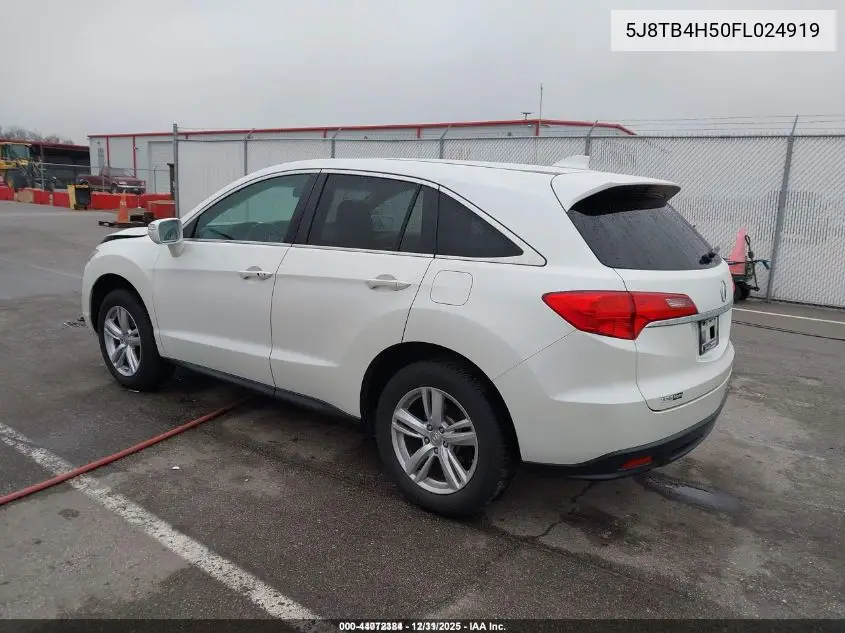 5J8TB4H50FL024919 2015 Acura Rdx