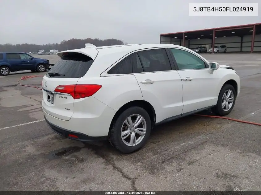5J8TB4H50FL024919 2015 Acura Rdx