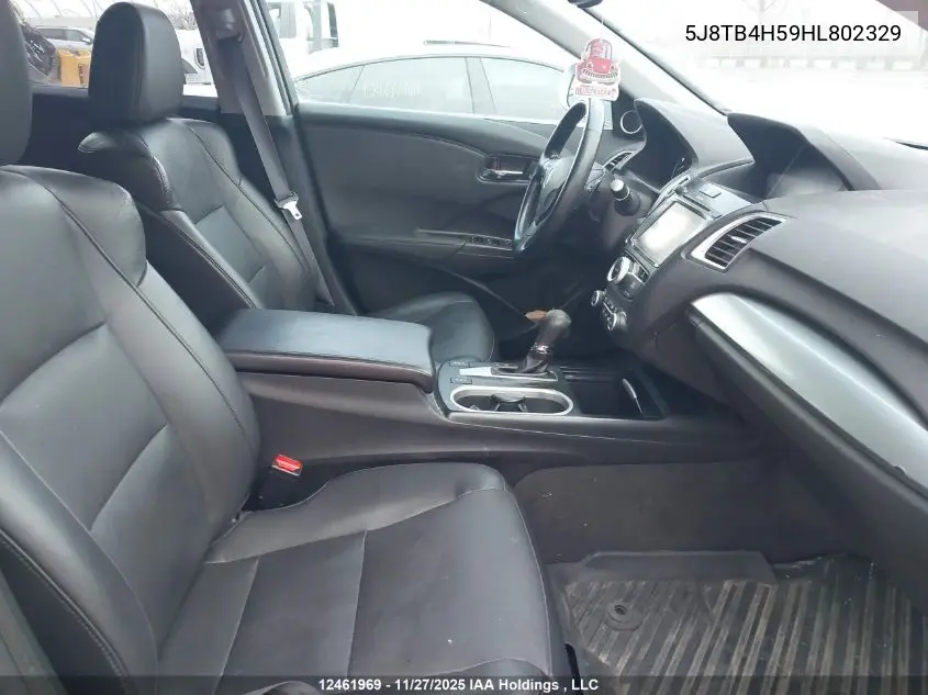 5J8TB4H59HL802329 2017 Acura Rdx Technology