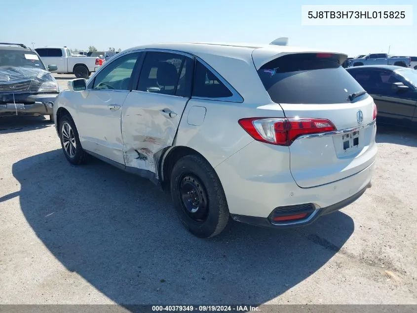 5J8TB3H73HL015825 2017 Acura Rdx Advance Package