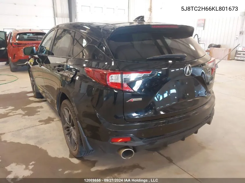 5J8TC2H66KL801673 2019 Acura Rdx