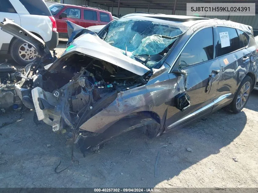 5J8TC1H59KL024391 2019 Acura Rdx Technology