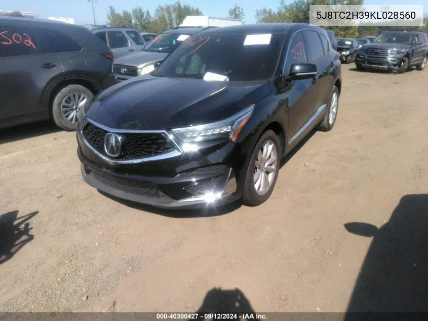 5J8TC2H39KL028560 2019 Acura Rdx Standard