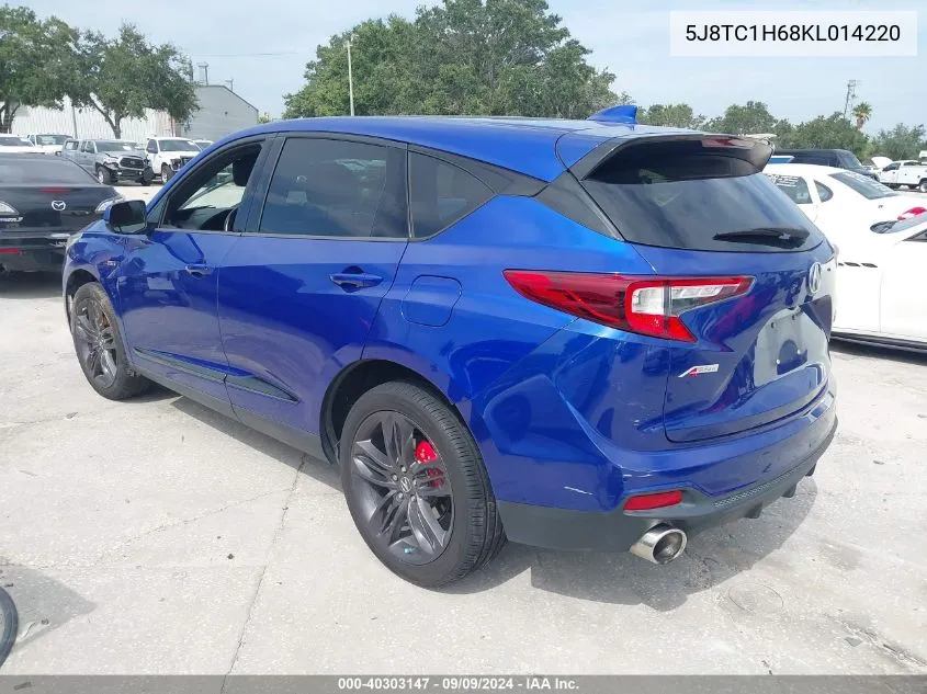 5J8TC1H68KL014220 2019 Acura Rdx A-Spec Package