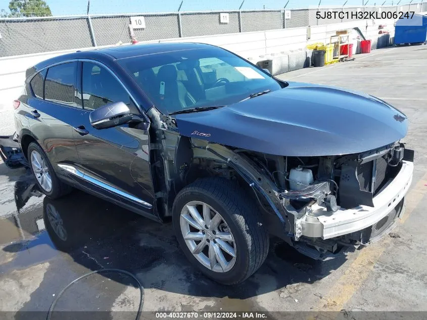 5J8TC1H32KL006247 2019 Acura Rdx Standard