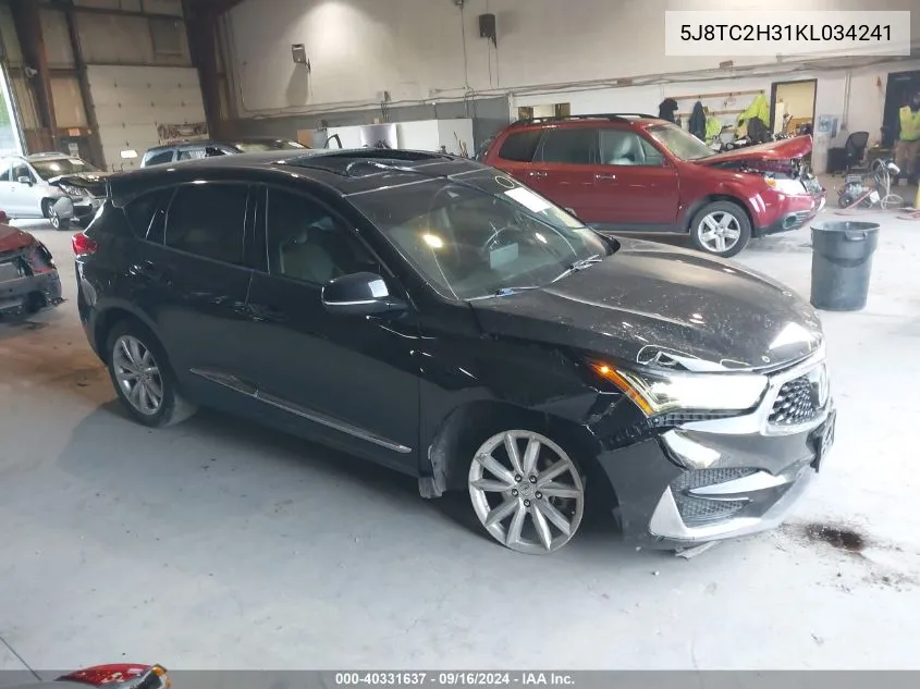 5J8TC2H31KL034241 2019 Acura Rdx