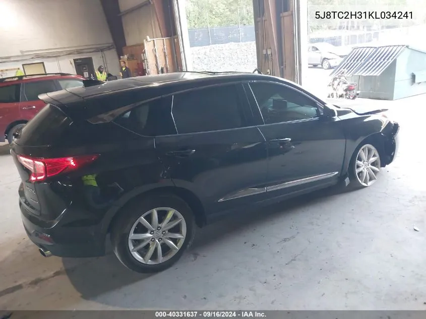 5J8TC2H31KL034241 2019 Acura Rdx