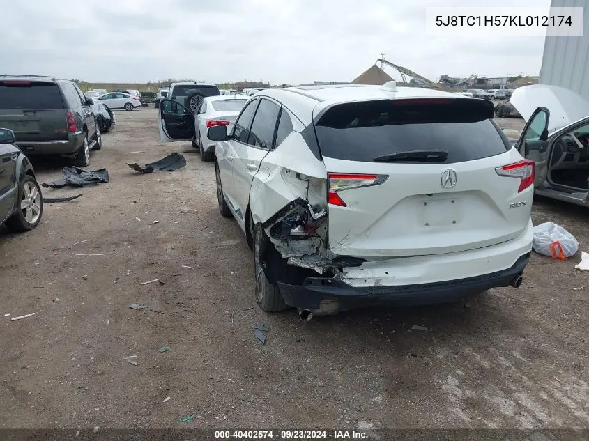 5J8TC1H57KL012174 2019 Acura Rdx Technology Package