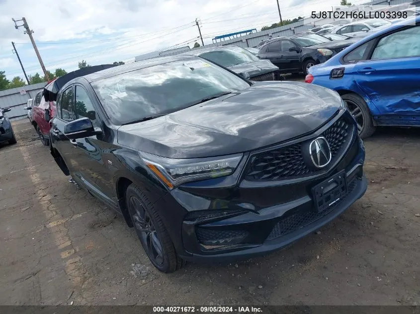 5J8TC2H66LL003398 2020 Acura Rdx A-Spec Package