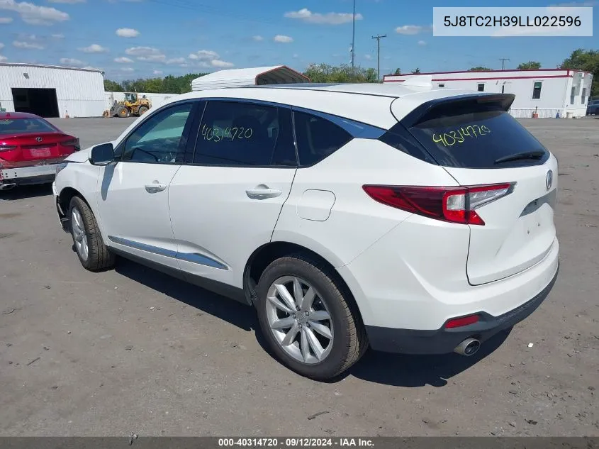 5J8TC2H39LL022596 2020 Acura Rdx