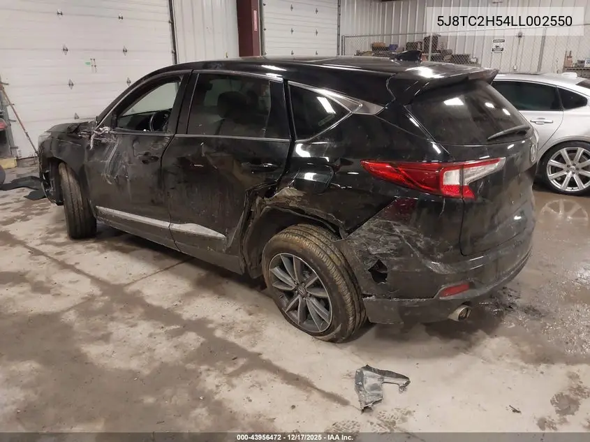 5J8TC2H54LL002550 2020 Acura Rdx Technology Package