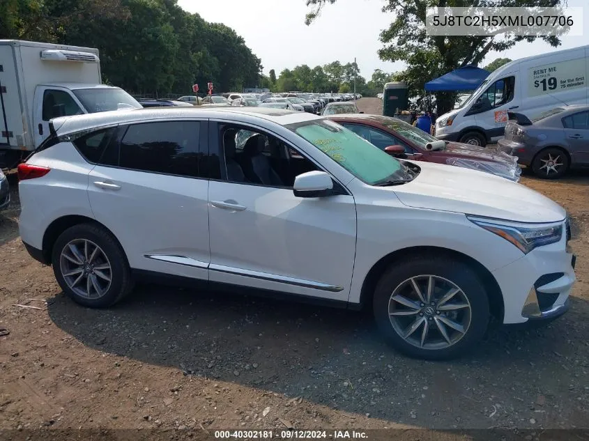 5J8TC2H5XML007706 2021 Acura Rdx Technology