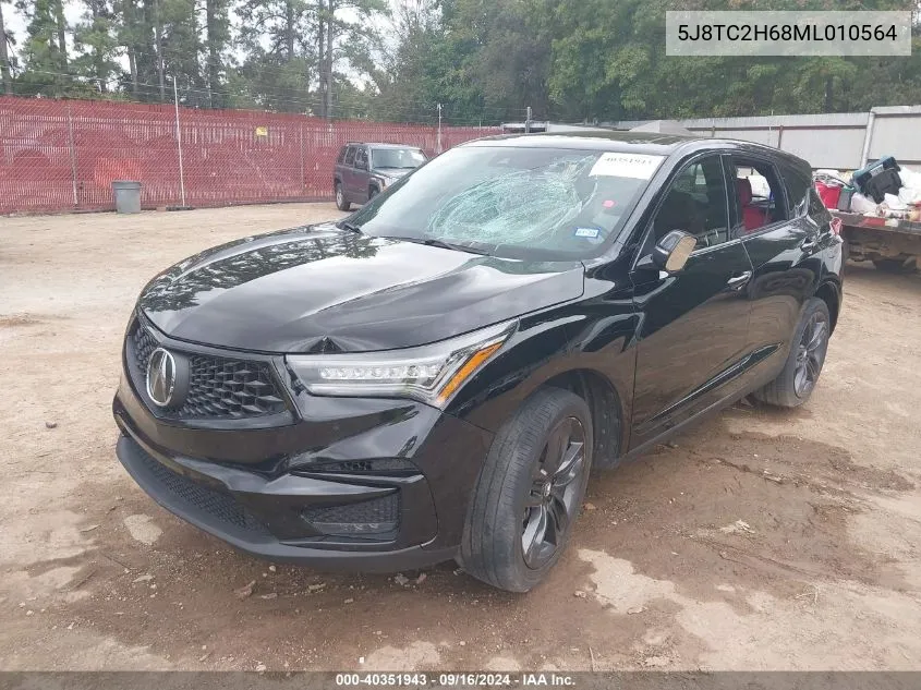 5J8TC2H68ML010564 2021 Acura Rdx A-Spec Package