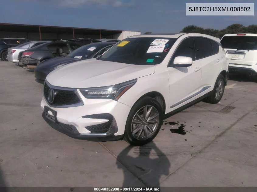 5J8TC2H5XML008502 2021 Acura Rdx Technology