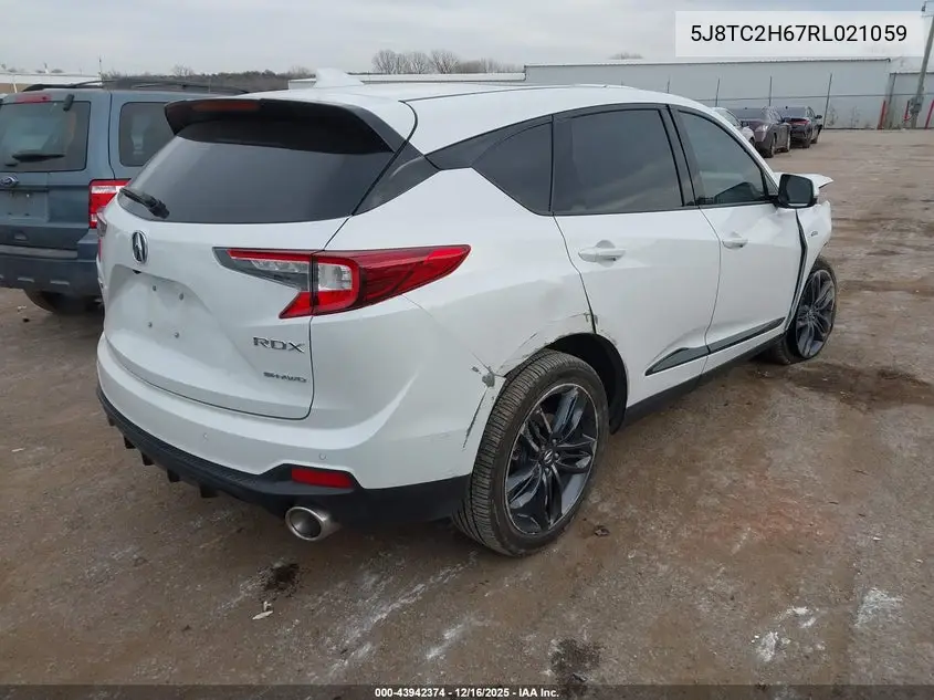 5J8TC2H67RL021059 2024 Acura Rdx A-Spec Package