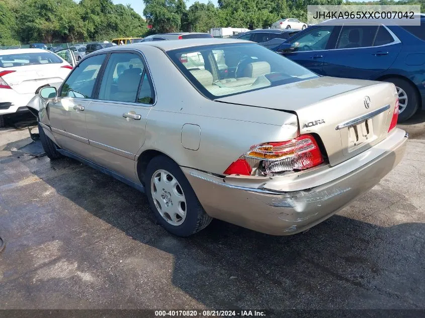 JH4KA965XXC007042 1999 Acura Rl 3.5